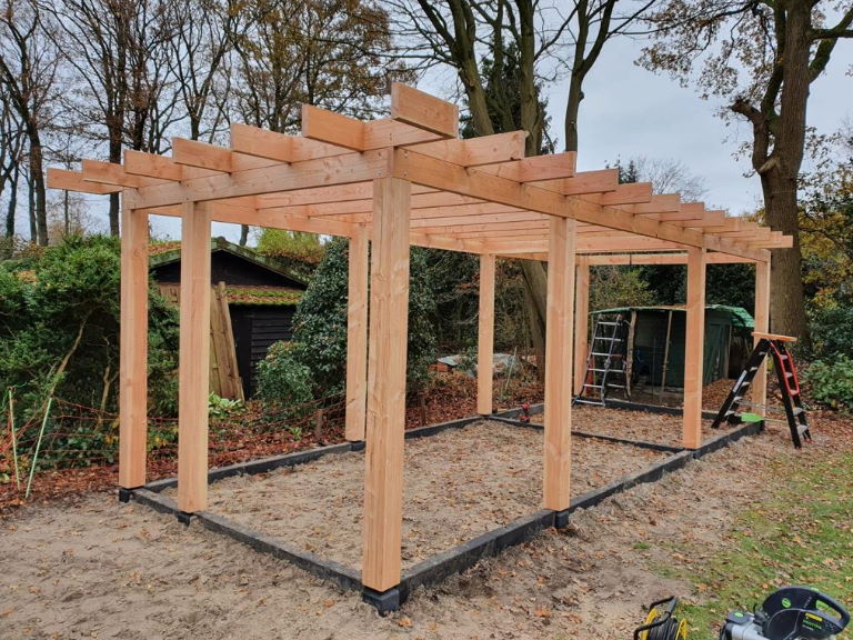 Tuinhuizen & overkappingen